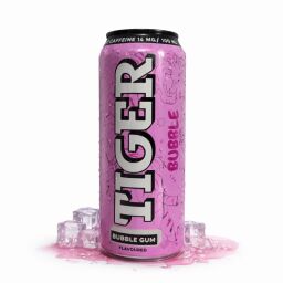 Tiger Light Caffeine Bubble Gum 0,5l